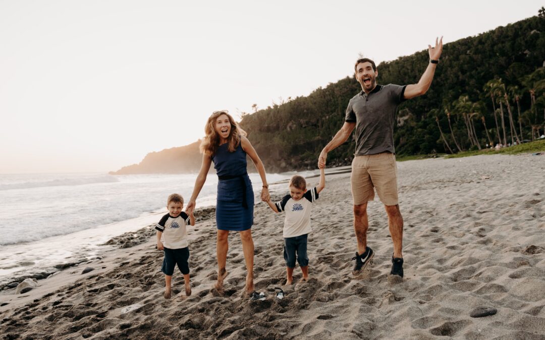 Famille Viaud à Grand Anse