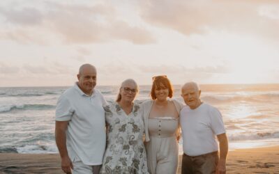 Famille Ortola à  La pointe du Diable